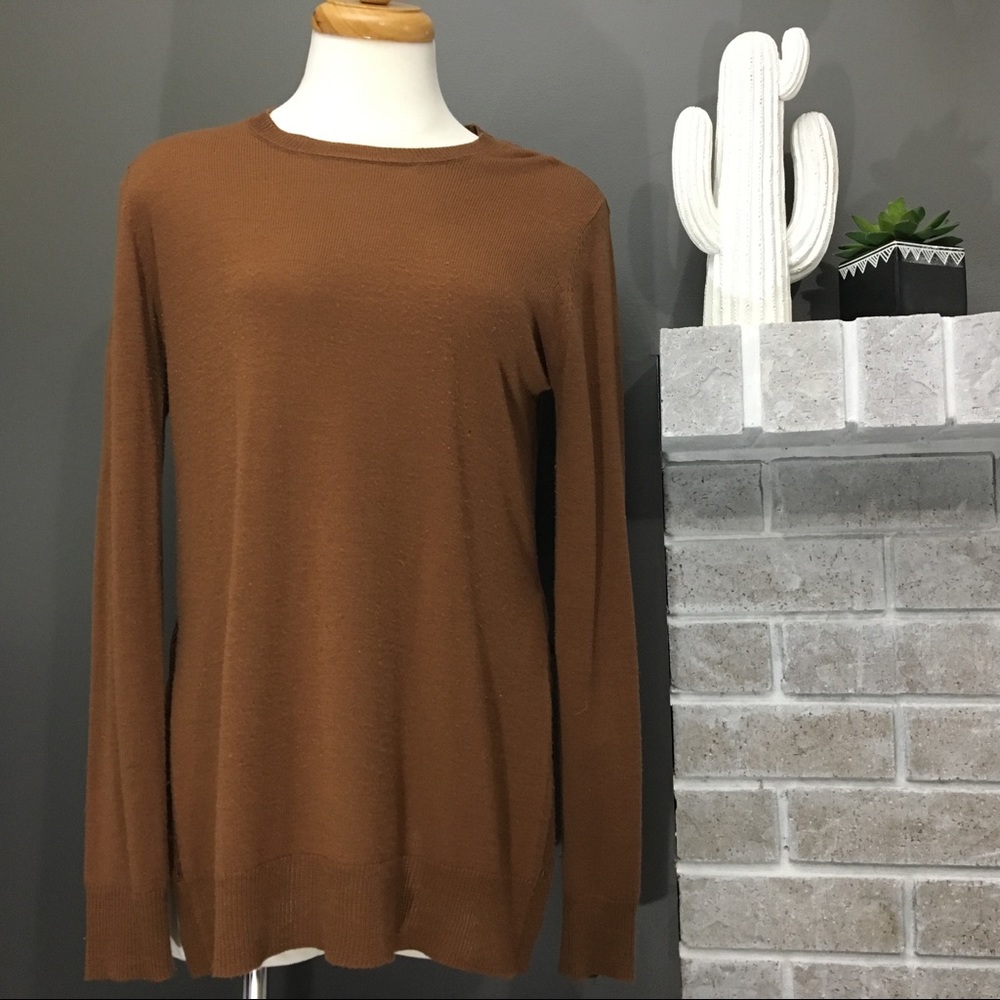 Caramel brown sweater